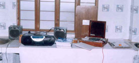 The education technology laboratory with its audio-visual equipment